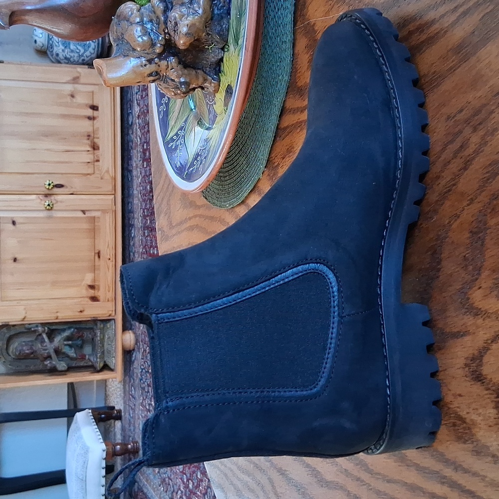 Thursday Boot Company Black Leather Legend Chelsea Boots Size 8 - Picture 2 of 10